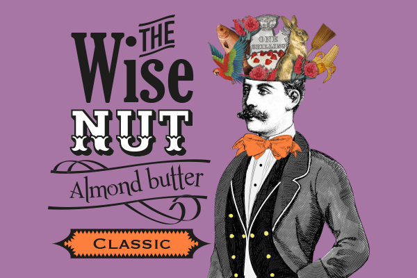 The Wise Nut logo design