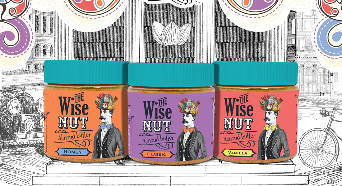 The Wise Nut Packaging Design